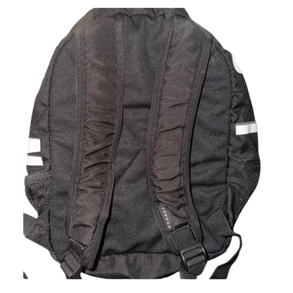 Jordan Jumpman Spell Out Logo Black Mini Backpack Bag